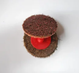 Disco Roloc 75 mm Scotch Brite Marrom Grosso